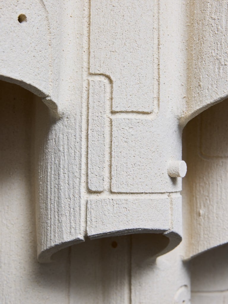 Retrofuture Ceramic Chandelier by Olivia Cognet | Biron 
