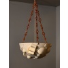 Ceramic Bowl Chandelier with Custom Chain by Olivia Cognet | Biron 
