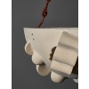 Ceramic Bowl Chandelier with Custom Chain by Olivia Cognet | Biron 