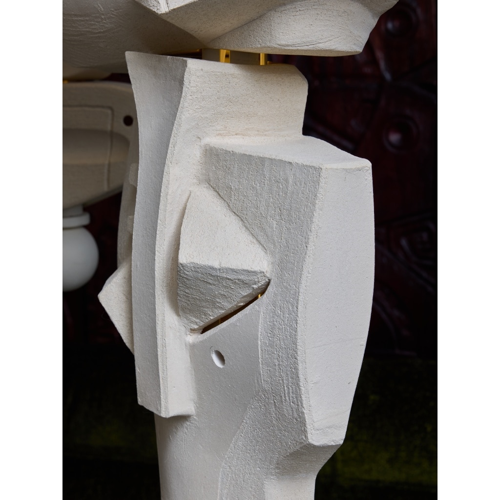Three Suspended Totems Fixture by Olivia Cognet | Biron 