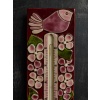 Ceramic Thermometer by Mithé Espelte with Bird Decor | Biron 