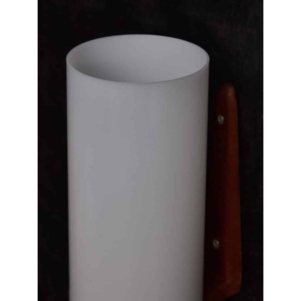 Teak and Acrylic Wall Sconces by Luxus | Biron 