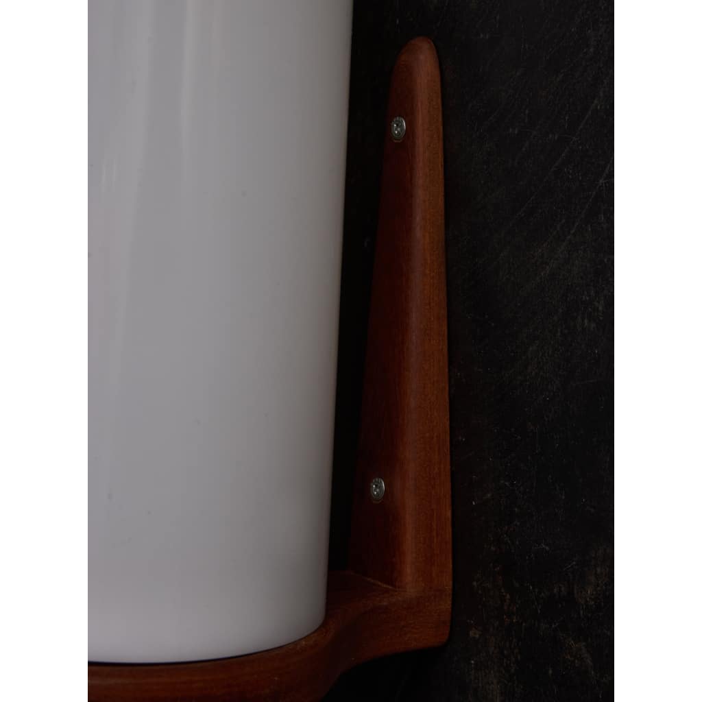 Teak and Acrylic Wall Sconces by Luxus | Biron 
