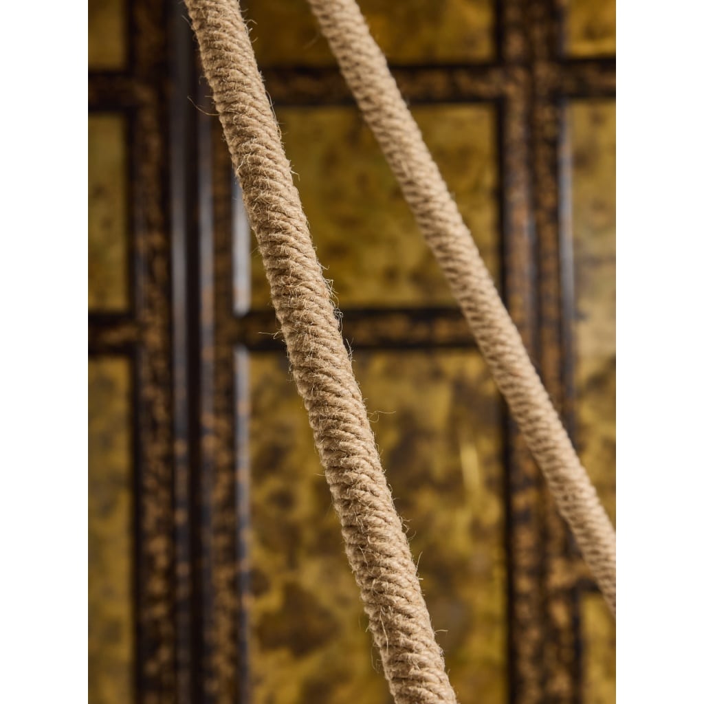 Plaster Bowl Chandelier with Inner Lighting | Biron 