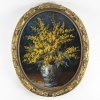 Vase aux mimosas, par J. Olivier | Biron 