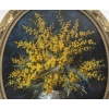 Vase aux mimosas, par J. Olivier | Biron 