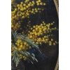 Vase aux mimosas, par J. Olivier | Biron 