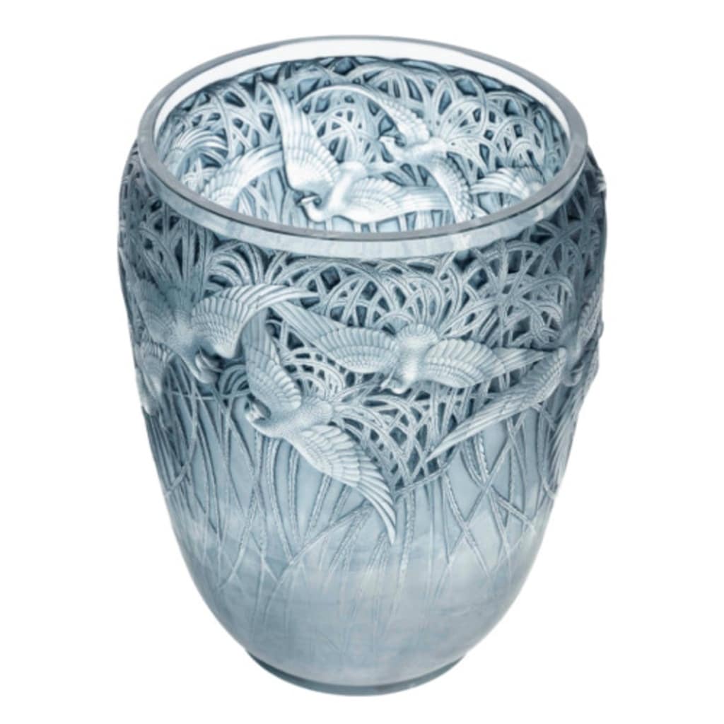 René Lalique – Vase « Aigrettes » 1931 | Biron 