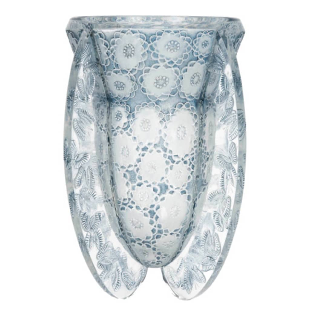 René LALIQUE (1860 – 1945) Vase « Papillons » – 1936. | Biron 