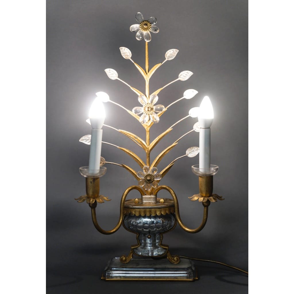 Maison Baguès, Lampe de table “Vase de Fleurs” circa 1950 | Biron 