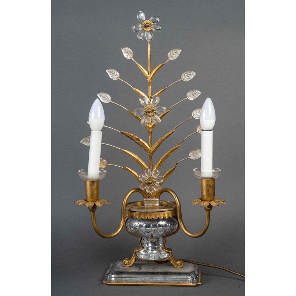 Maison Baguès, Lampe de table “Vase de Fleurs” circa 1950 | Biron 