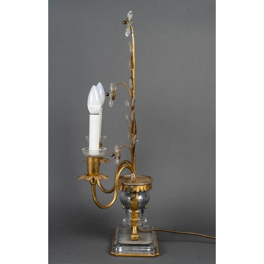 Maison Baguès, Lampe de table “Vase de Fleurs” circa 1950 | Biron 