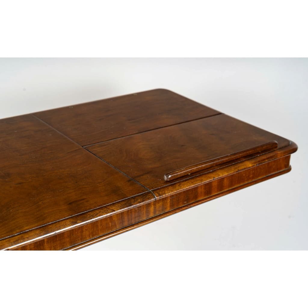 Table d’alité à système en acajou époque Restauration vers 1820-1830 | Biron 