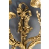 Paire de grandes appliques Pampres et Passementerie en bronze ciselé et doré d’après Quentin-Claude Pitoin | Biron 