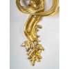 Série de six appliques à trois lumières de style Louis XV en bronze ciselé et doré vers 1880-1890 | Biron 
