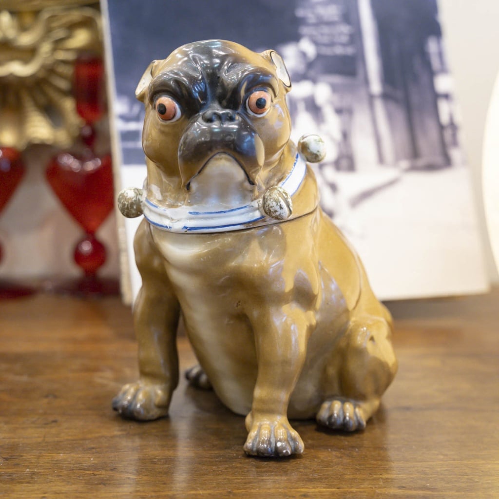 Pot à tabac en porcelaine | Biron 