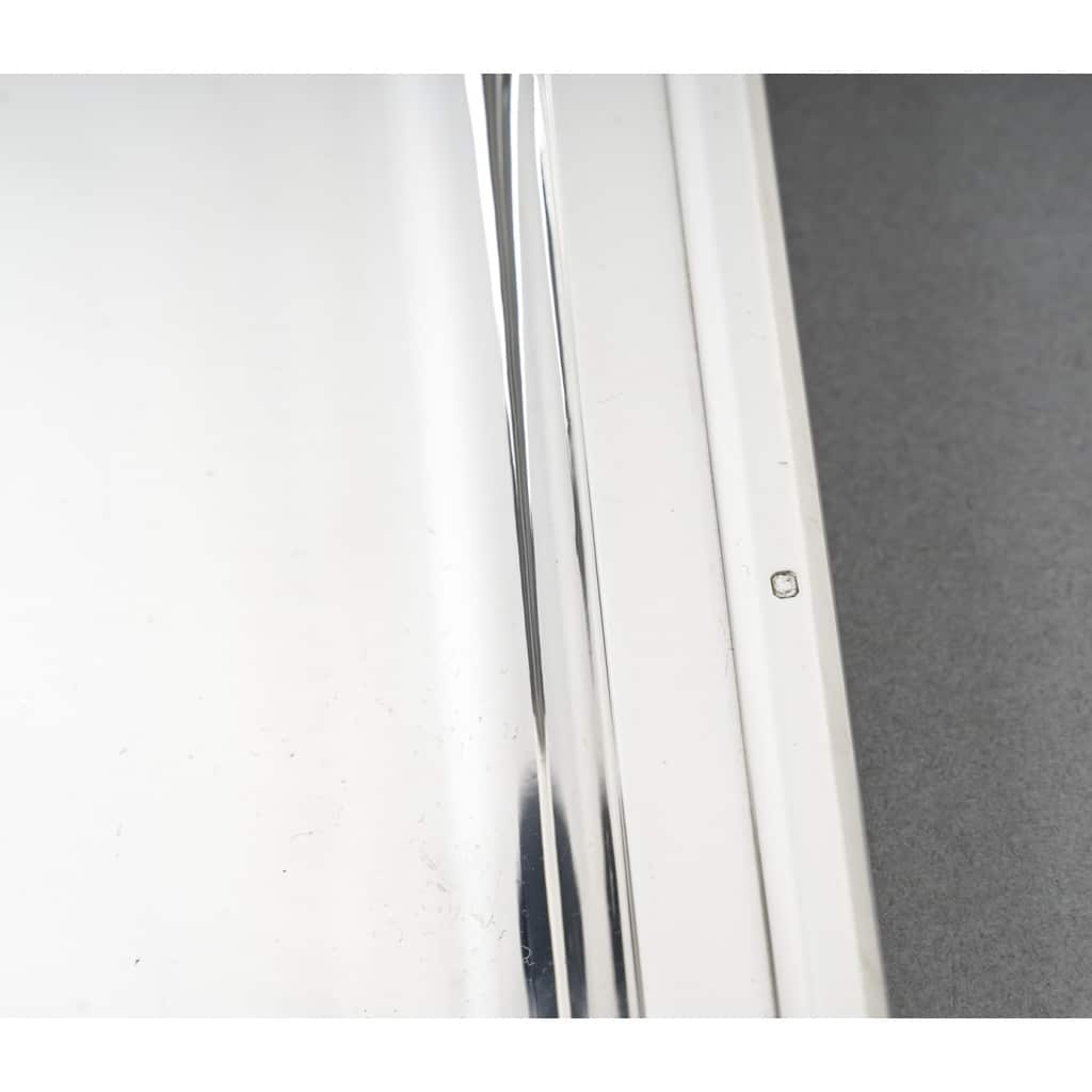 CARDEILHAC – Plat carré en argent massif époque ART DECO | Biron 