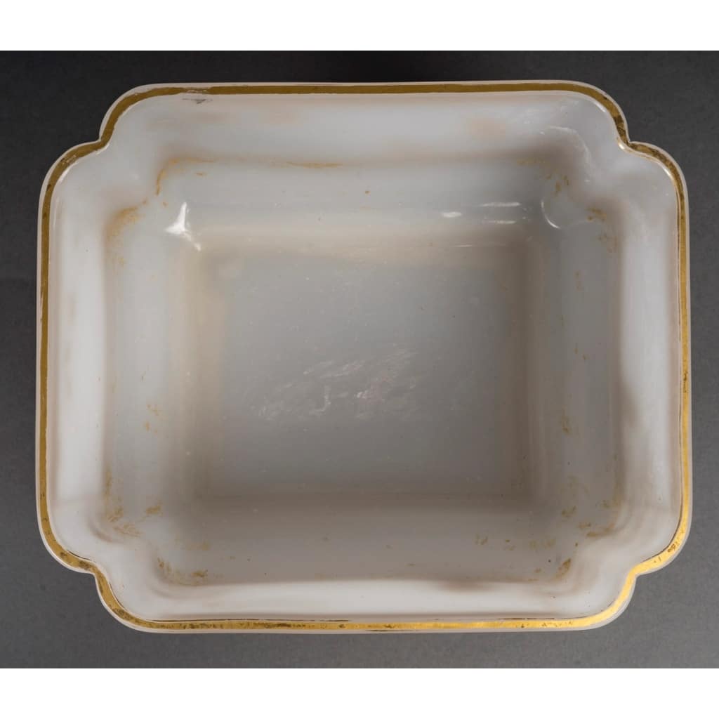 Baccarat, Jardinière Japonisante en Opaline, Seconde Moitié du XIXème | Biron 