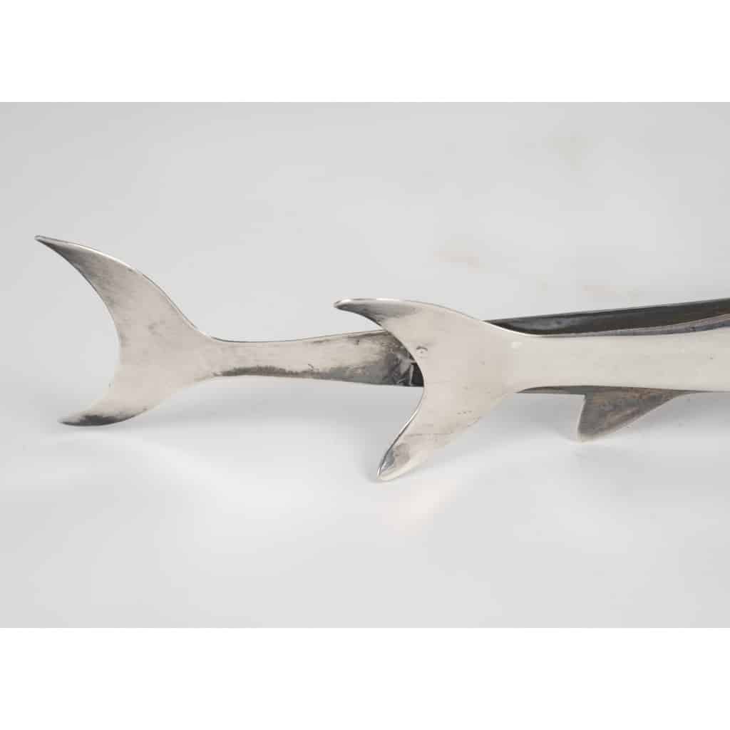 Gio Ponti : Requin en argent massif | Biron 