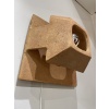 Paire d’appliques en terre cuite et argile de Guy Bareff | Biron 