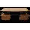 HAUVILLE Jacques Bureau Double Face Ouvrant Par Trois Tiroirs Et Un Caisson | Biron 