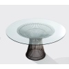 Warren Platner créateur & Éditeur Knoll International table dessus bois 3716T | Biron 