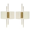 1950 Paire d’appliques Maison Arlus | Biron 