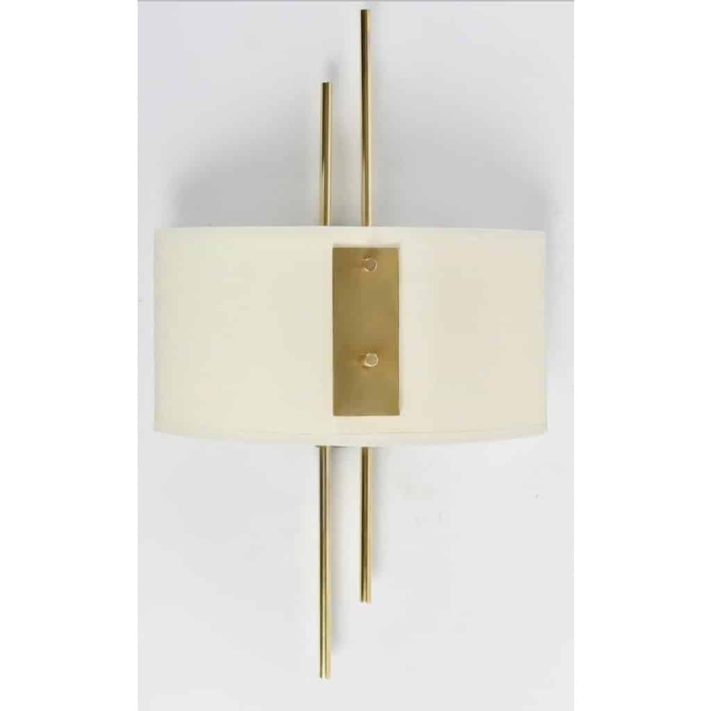 1950 Paire d’appliques Maison Arlus | Biron 