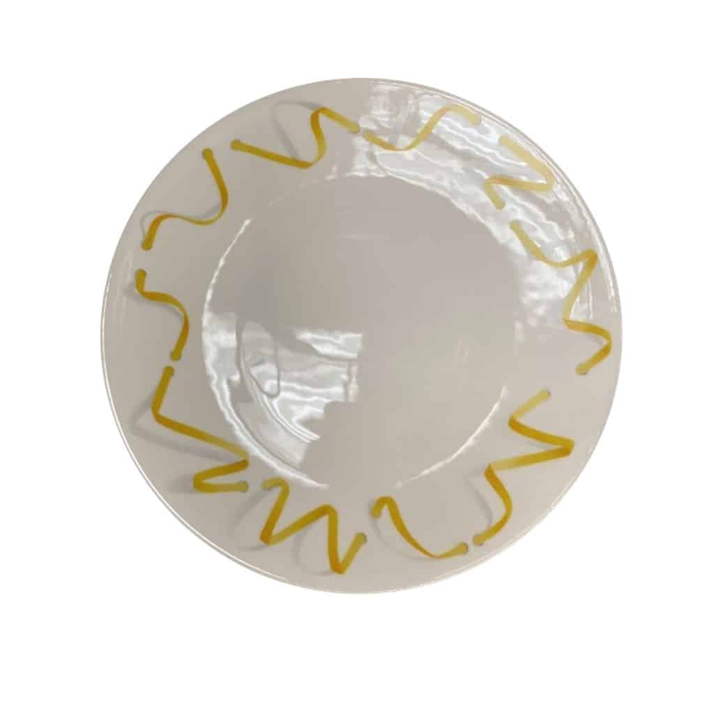 HERMES, « Ribbons » Service de table porcelaine 51 p | Biron 
