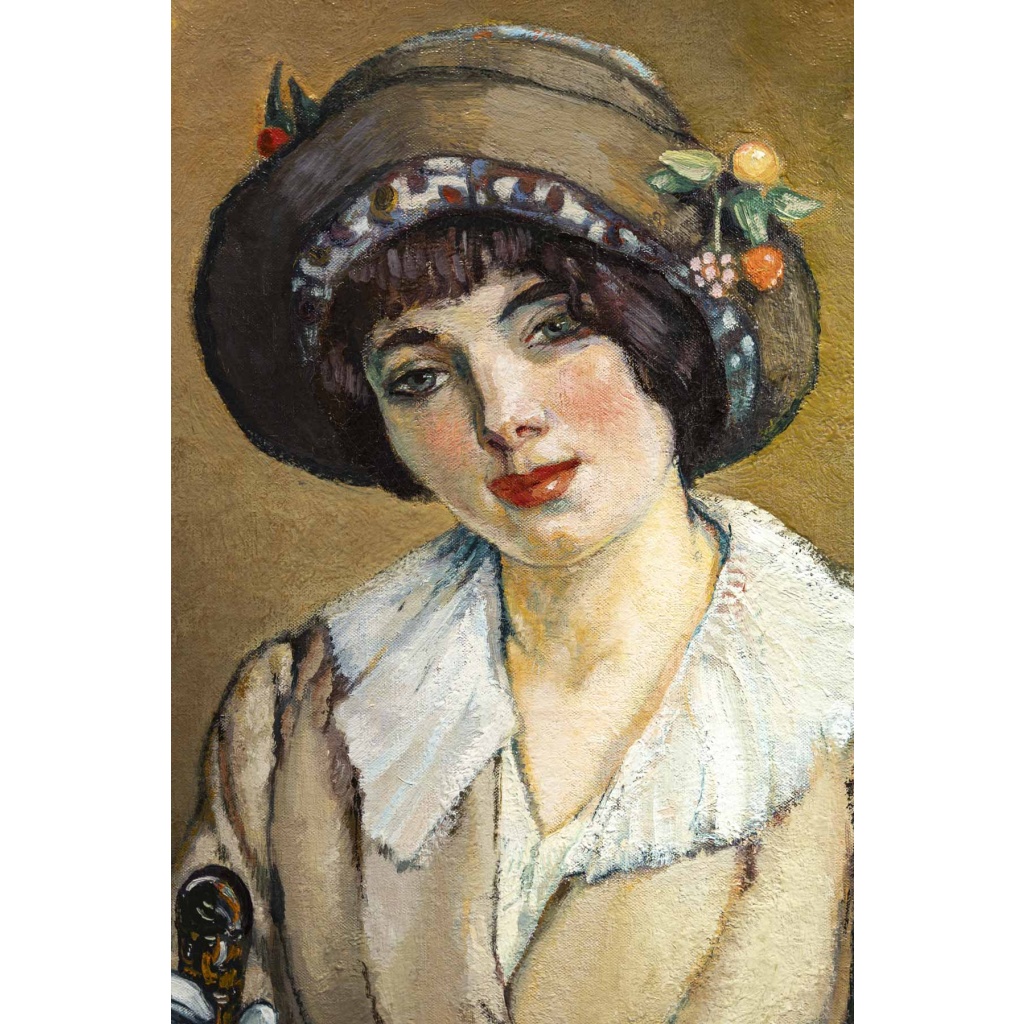 Charles-François-Prosper GUÉRIN (1875 – 1939) Portrait de femme | Biron Charles-François-Prosper GUÉRIN (1875 - 1939) Portrait de femme 1