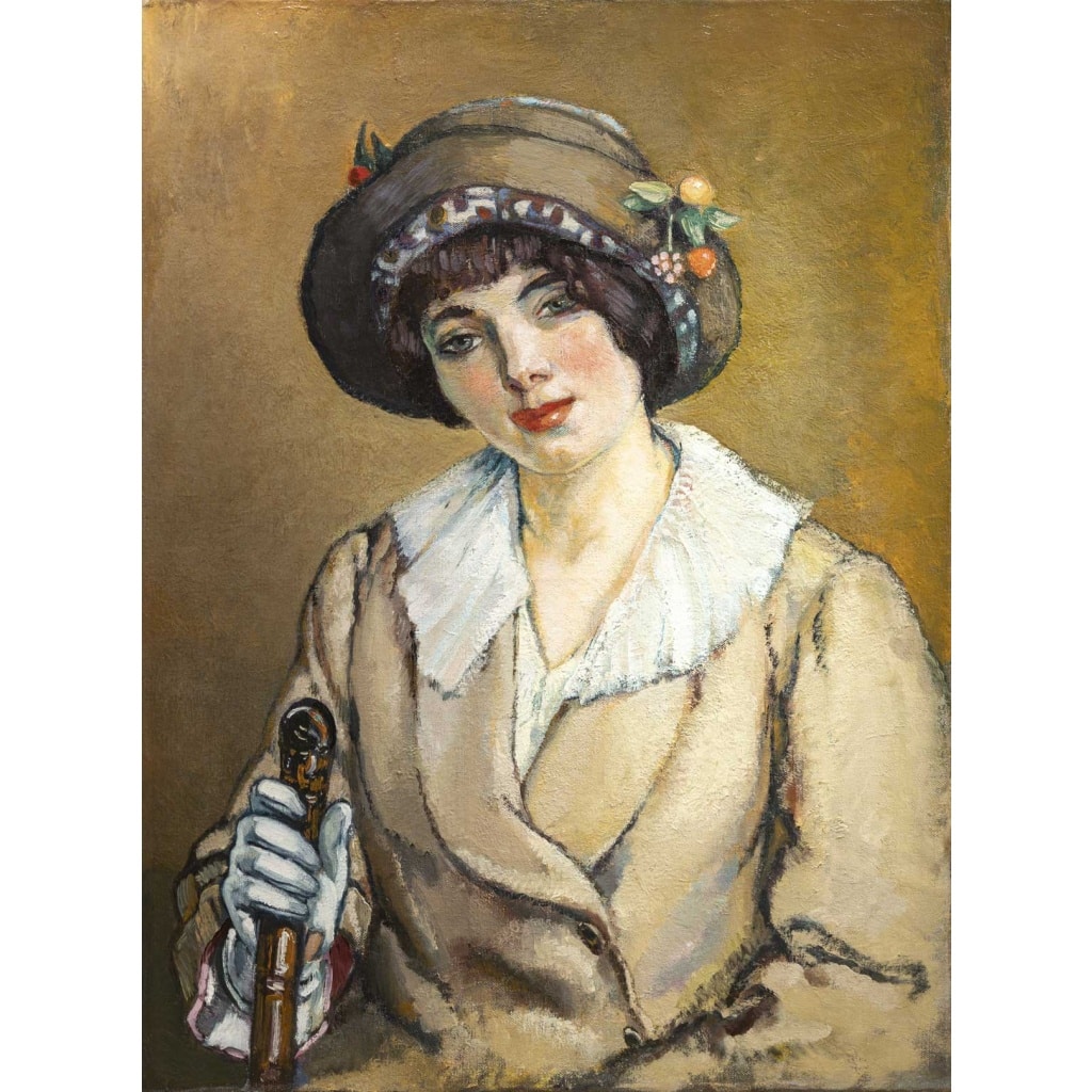 Charles-François-Prosper GUÉRIN (1875 – 1939) Portrait de femme | Biron Charles-François-Prosper GUÉRIN (1875 - 1939) Portrait de femme