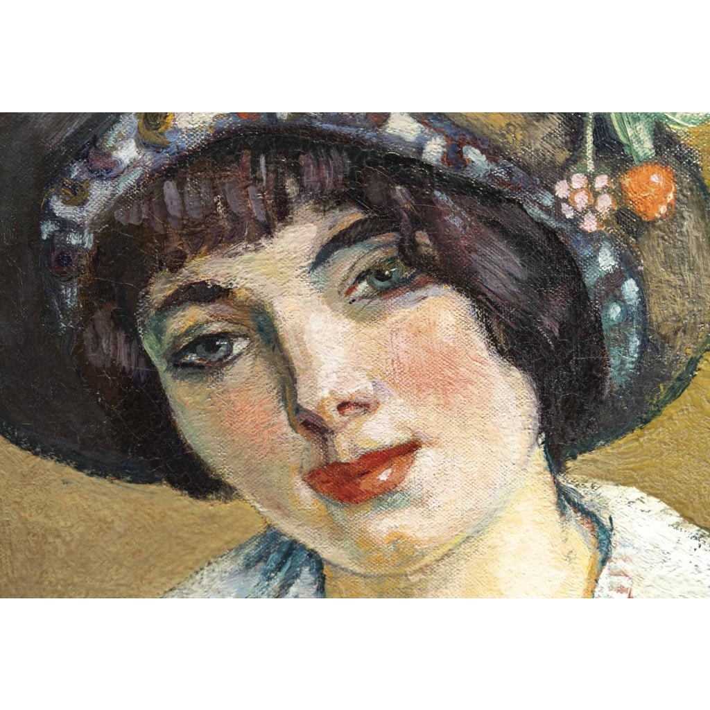 Charles-François-Prosper GUÉRIN (1875 – 1939) Portrait de femme | Biron Charles-François-Prosper GUÉRIN (1875 - 1939) Portrait de femme 2