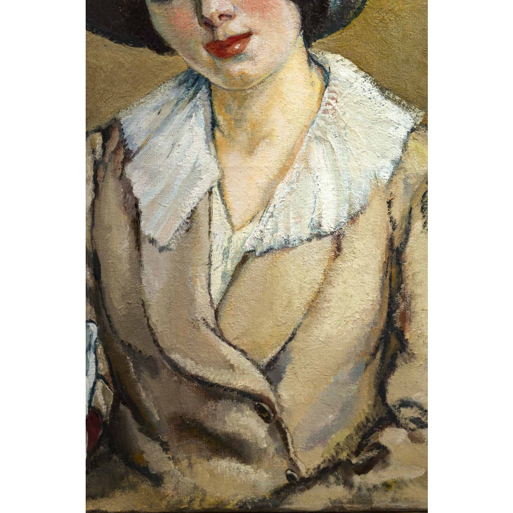 Charles-François-Prosper GUÉRIN (1875 – 1939) Portrait de femme | Biron Charles-François-Prosper GUÉRIN (1875 - 1939) Portrait de femme 3