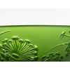Maison Lalique France Coupe Verte au Décor de Fleurs de Pissenlits | Biron 