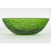 Maison Lalique France Coupe Verte au Décor de Fleurs de Pissenlits | Biron 