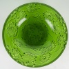 Maison Lalique France Coupe Verte au Décor de Fleurs de Pissenlits | Biron 