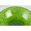 Maison Lalique France Coupe Verte au Décor de Fleurs de Pissenlits | Biron 
