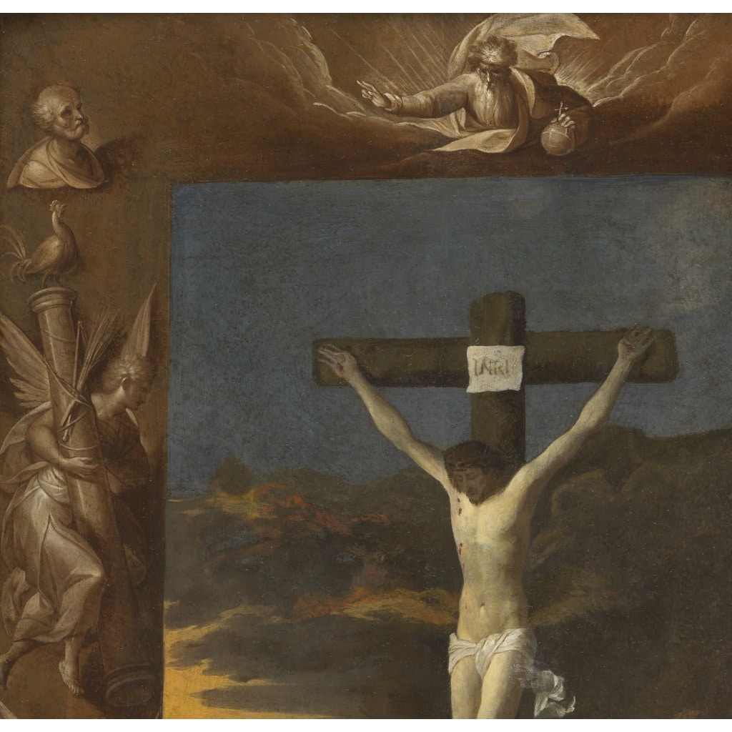 La Passion du Christ – Ecole française du 17e siècle, entourage de Lubin Baugin | Biron 