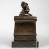 D’après Antonio Canova (1757-1822) – Pauline Borghèse dite Venus Vitrix en bronze et marbre vers 1860-1880 | Biron 