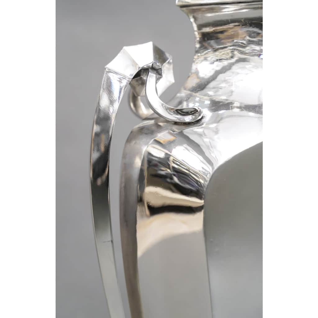 Orfèvre BOULENGER – Vase en argent massif ART DECO circa 1925/1930 | Biron 