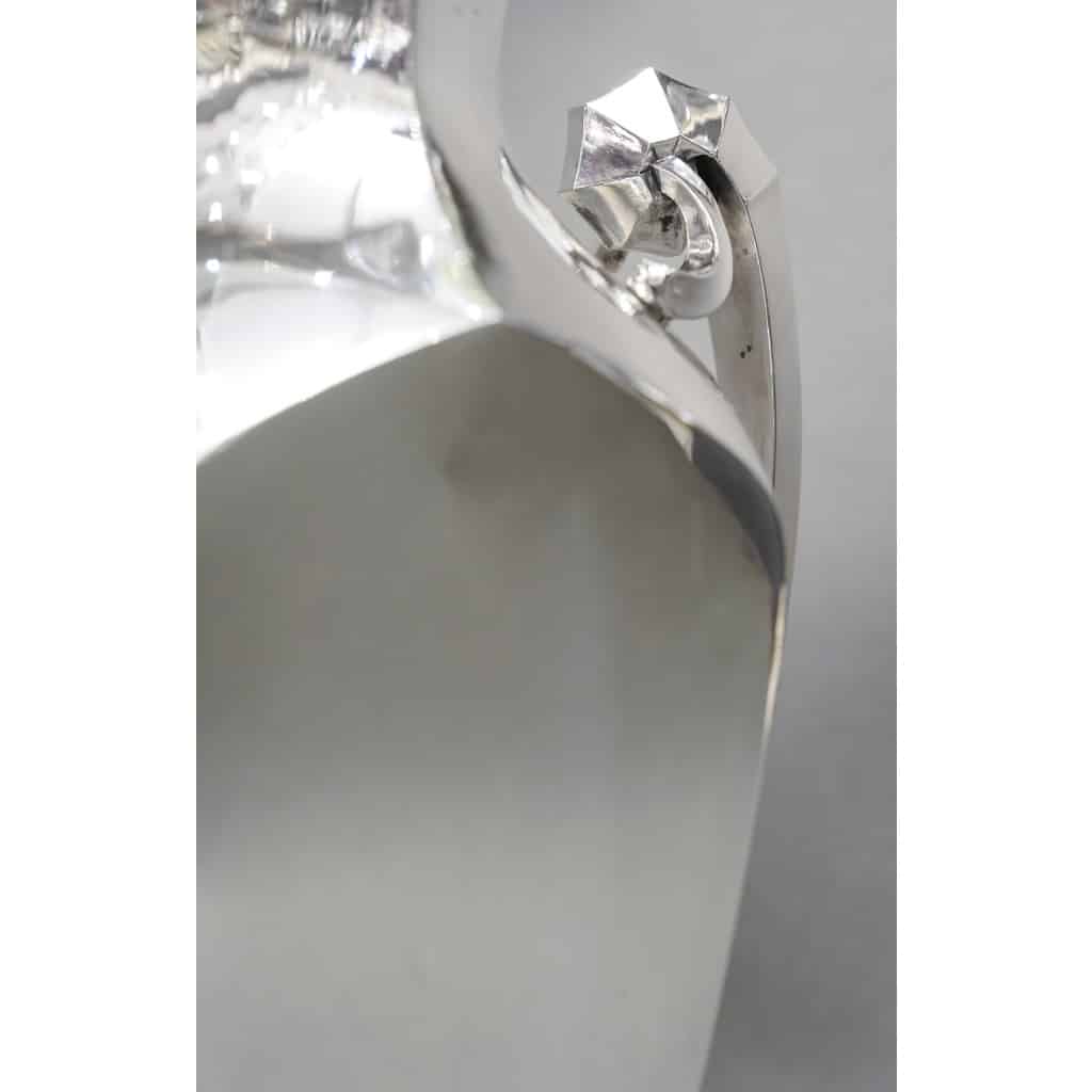 Orfèvre BOULENGER – Vase en argent massif ART DECO circa 1925/1930 | Biron 