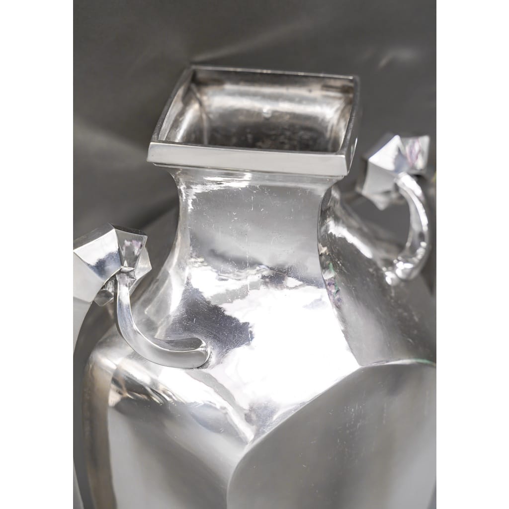 Orfèvre BOULENGER – Vase en argent massif ART DECO circa 1925/1930 | Biron 
