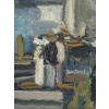 Edmond LEMPEREUR (1876 – 1909) L’embarquement – Circa 1900 | Biron Edmond LEMPEREUR (1876-1909) La promenade en barque 1