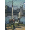 Edmond LEMPEREUR (1876 – 1909) L’embarquement – Circa 1900 | Biron Edmond LEMPEREUR (1876-1909) La promenade en barque 3