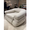 Ensemble fauteuil et pouf d’URBINO et LOMAZZI | Biron 