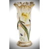 EMILE GALLE VASE EN CÉRAMIQUE A DÉCOR DE NARCISSE | Biron 