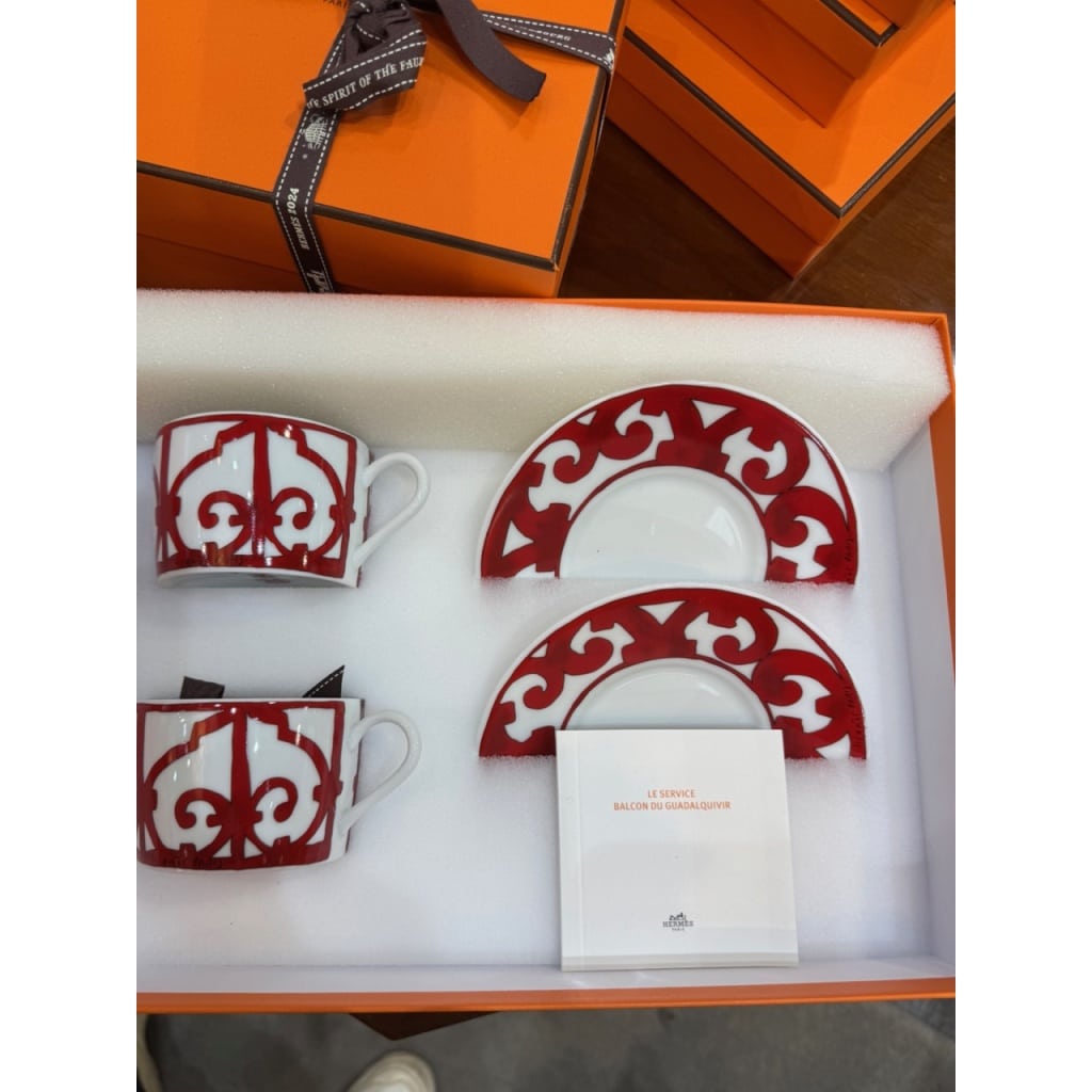 Hermès, Paris : service « Balcons du Guadalquivir » pour 6 | Biron 
