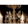 Petit lustre d’époque Louis XV en bronze doré et cristal taillé vers 1760-1770 | Biron 