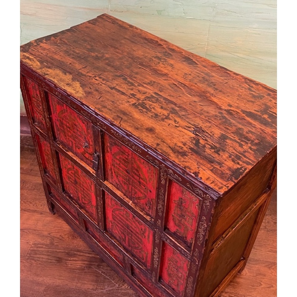 Buffet tibétain 4 portes | Biron 