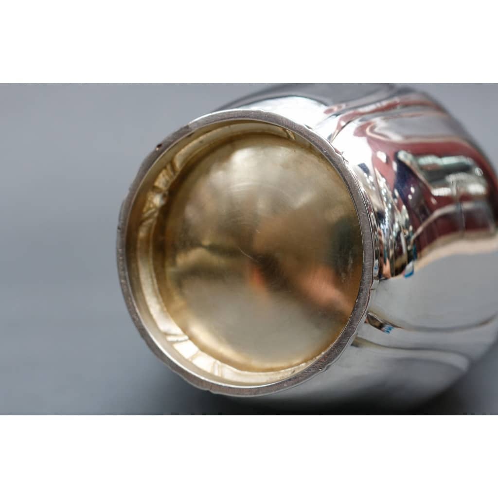 LELIÈVRE (Eugène-Alfred) – Cafetière en argent Massif TIFFANY circa 1880 ART NOUVEAU | Biron 